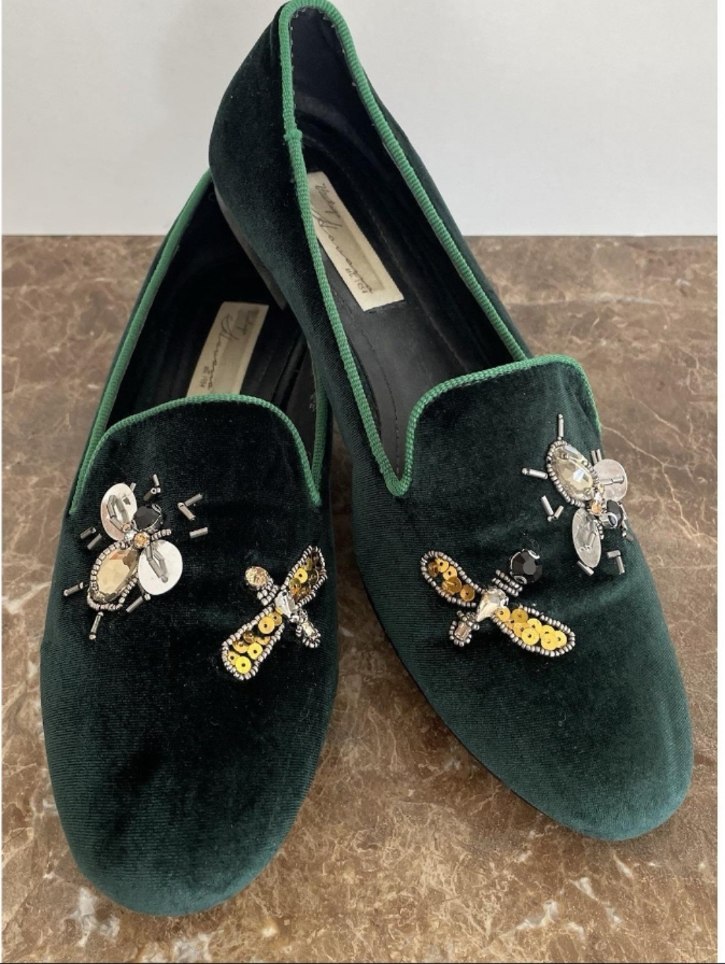 NewBoxVintage HavanaGenuine LeatherFlats NewBoxVintage HavanaGenuine LeatherFlats